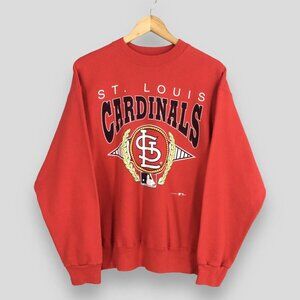 Vintage 90s St Louis Cardinals Baseball Sweatshirt Retro MLB Shirt For Men Women